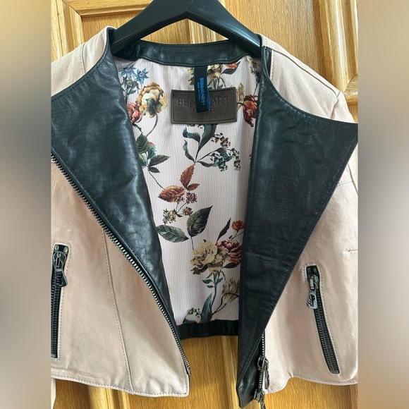 Benheart Cropped Leather Jacket โ Made in Italy ๐ฎ๐น Jeffrey size 44 (M) - Picture 8 of 11